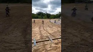 KTM SX-E electric dirt bike ⚡🏍️ | Junior mini rider (ages 4&ndash;6) tearing up the track! #dirtbike #moto