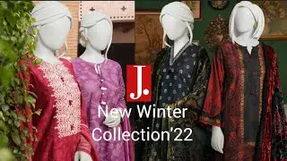 j. new winter arrival/ junaid jamshed new Unstitch winter collection'22 volume 1