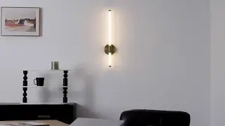 Minimalist Vertical Wall Sconce &ndash; Sleek Lines, Modern Simplicity