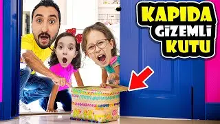 KAPIMIZIN &Ouml;N&Uuml;NDE GİZEMLİ JELİBON VAR !! BAHAR BANU ALYA G&Ouml;KHAN !!