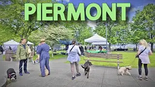 【4K】𝐖𝐀𝐋𝐊 🇺🇸 The Village of Piermont in Rockland County, New York