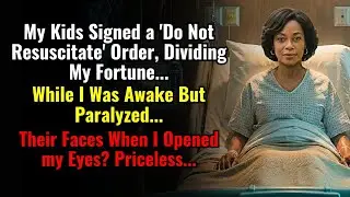 My Children Signed a 'Do Not Resuscitate' Order to get my Money Faster. They screamed...
