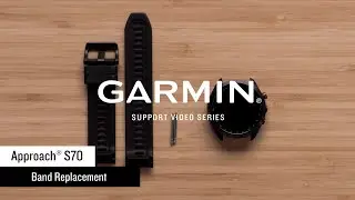 Garmin Support | Approach&reg; S70 | Band Replacement