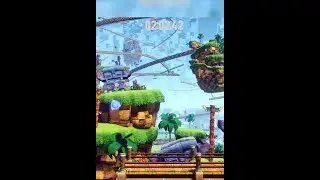 SONIC FRONTIERS 2D Level самый красивый уровень в игре #shorts