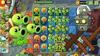 Plants vs Zombies 2 : Far Future - Days 10-15 (All Plants Max Level)