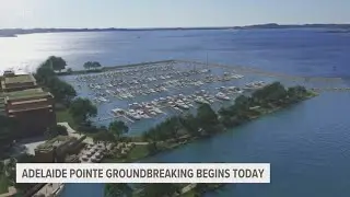Adelaide Pointe groundbreaking begins Monday