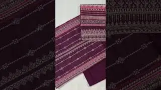 BINSAEED/3 piece embroided lawn suits with embroided cutwork voile dopatta💯% Original/03190799894