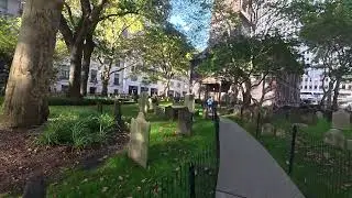 NYC - Manhattan - Trinity Church Cementary - HD 4K
