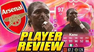 🔥 97 FUTTIES KANU PLAYER REVIEW! 97 HERO KANU REVIEW! 97 FUTTIES KANU REVIEW! HERO KANU REVIEW!