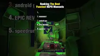 Ranking The Best Funniest REPO Moments #repo #gaming #funny #shorts