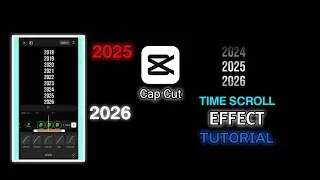 Capcut time scroll tutoria 🔥⚡lDon't forget to like, save & share with your editor friends