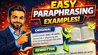 Special Examples of Paraphrasing a Paragraph | Easy Step-by-Step Method