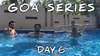 Goa Trip Day6 ||candolim Beach|| GoaByRoad #Goavlog #souzalobo #poolfun