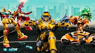 Jet Robot Transform Car Games