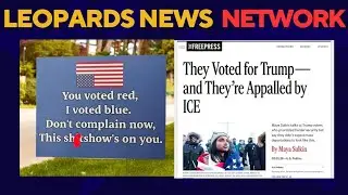 Leopards are Feasting: Trump Voters Horrified By ICE Tactics 