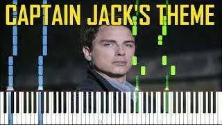 Captain Jack's Theme - Torchwood [Synthesia Piano Tutorial]