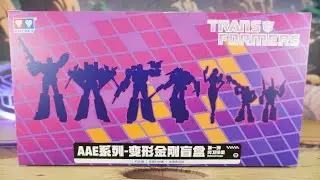 Unboxing: Auldey Transformers Alpha Action Elite Wave 1