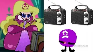 green sphere and friends purple sphere make the music with buddy Holly with princess demurra 