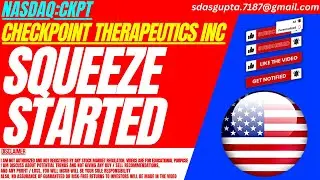 SQUEEZE STARTED : CKPT STOCK ANALYSIS | CHECKPOINT THERAPEUTICS STOCK