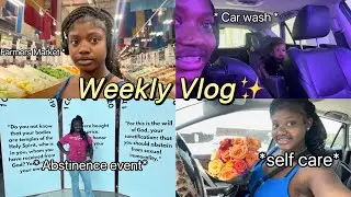 Weekly Vlog 🌸 Flight Delays, Errands & My First Farmer&rsquo;s Market