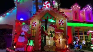 Rudolph Drive Christmas House In Simi Valley