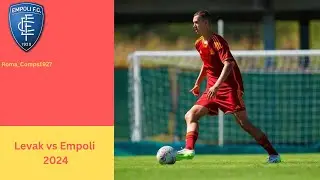 Sergej Levak (As Roma U19)  DEBUT (10 min) vs Empoli U19 [07/04/2024]