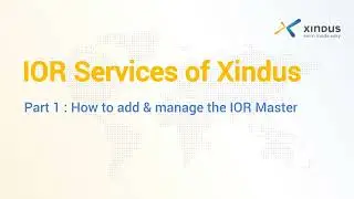 How to use IOR Services of Xindus