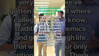 Asking students about their education options