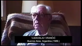 VJEKOSLAV VRANČIĆ - MINISTAR NDH I USTAŠKI FUNKCIONER. PO NJEMU SE ZOVE ULICA U MOSTARU.