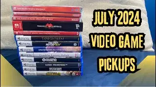 July 2024 Video Game Pickups