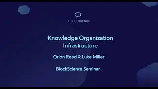 Knowledge Organization Infrastructure