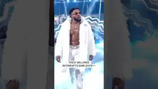 TRICK WILLIAMS INTERRUPTS SAMI ZAYN 👀
