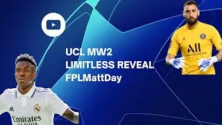 TEAM REVEAL UCL Fantasy Matchday 2 | LIMITLESS