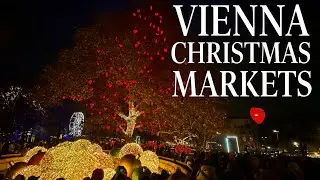 Vienna Christmas Markets Food Tour 🇦🇹🎄 | Rathaus, Spittelberg, Stephansplatz and more!