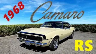 Очень особенный Chevrolet Camaro RS 1968 года в цвете &laquo;орехово-жёлтый&raquo;