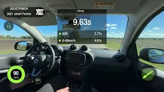 SMART FORTWO EV RWD 2021 STOCK. 0-100 ACCELERATION 