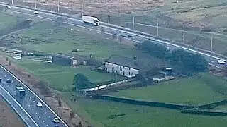 🇬🇧🏴󠁧󠁢󠁥󠁮󠁧󠁿 Rishworth Moor - M62 Stott Hall Farm