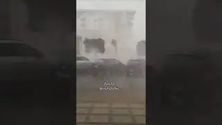 Massive flood spain madrid #weatherimpact