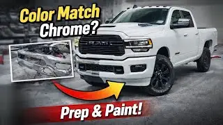 How to Paint a Truck's Chrome Bumper (So It Doesn't Peel)