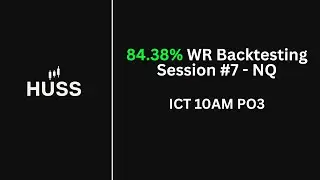84.38% Win Rate Day Trading Backtesting Session Using the 10AM Po3