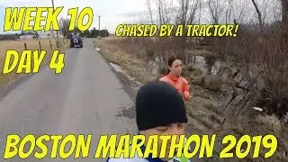 Boston Marathon 2019 - Week 10, Day 4 - Semi Long Run in Virginia