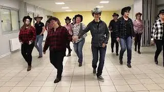 UNTIL THE DAWN Line Dance - danse et compte