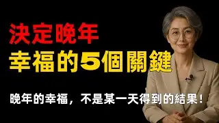 晚年是否幸福，往往取決於這五點!