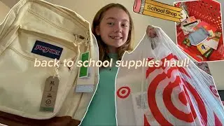 back to school supplies haul! 7th grade | DeliciousPoptart