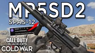 Комплект SWAT MP5SD2 и SPAS-12 в геймплее Black Ops Cold War для PS5