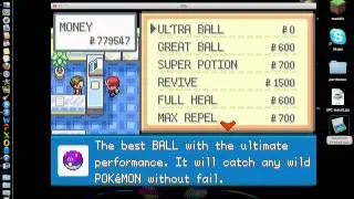full tutorial for infinite free MASTERBALLS firered VBA (Gamebreaker) (mac)