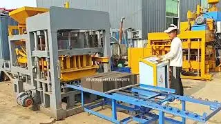 Fully automatic hollow block making machine pavement block moulding machine China factory price