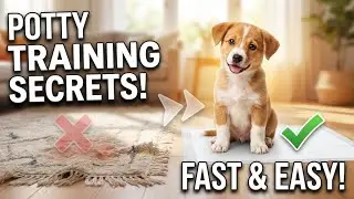 How to Potty Train a Puppy 🐶 | Easy Step-by-Step Puppy Toilet Training Guide