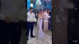 Amazing breaking plates at a Russian wedding  #shortsvideo
