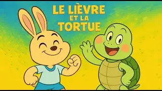 Le Li&egrave;vre et la Tortue &ndash; Conte anim&eacute; 2D  &ndash; Fable classique en fran&ccedil;ais - conte pour enfants